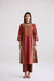Adya Cotton Printed Kurta Maroon (10104487805227)