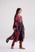 Rozana Cotton Ajrakh Printed Kurta Black (10104282579243)