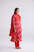 Rozana Anakali Cotton Printed Kurta Maroon Light Pink (10105499386155)