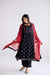 Banjara Modal Silk Vanaspati Printed Kurta Black (10105495060779)