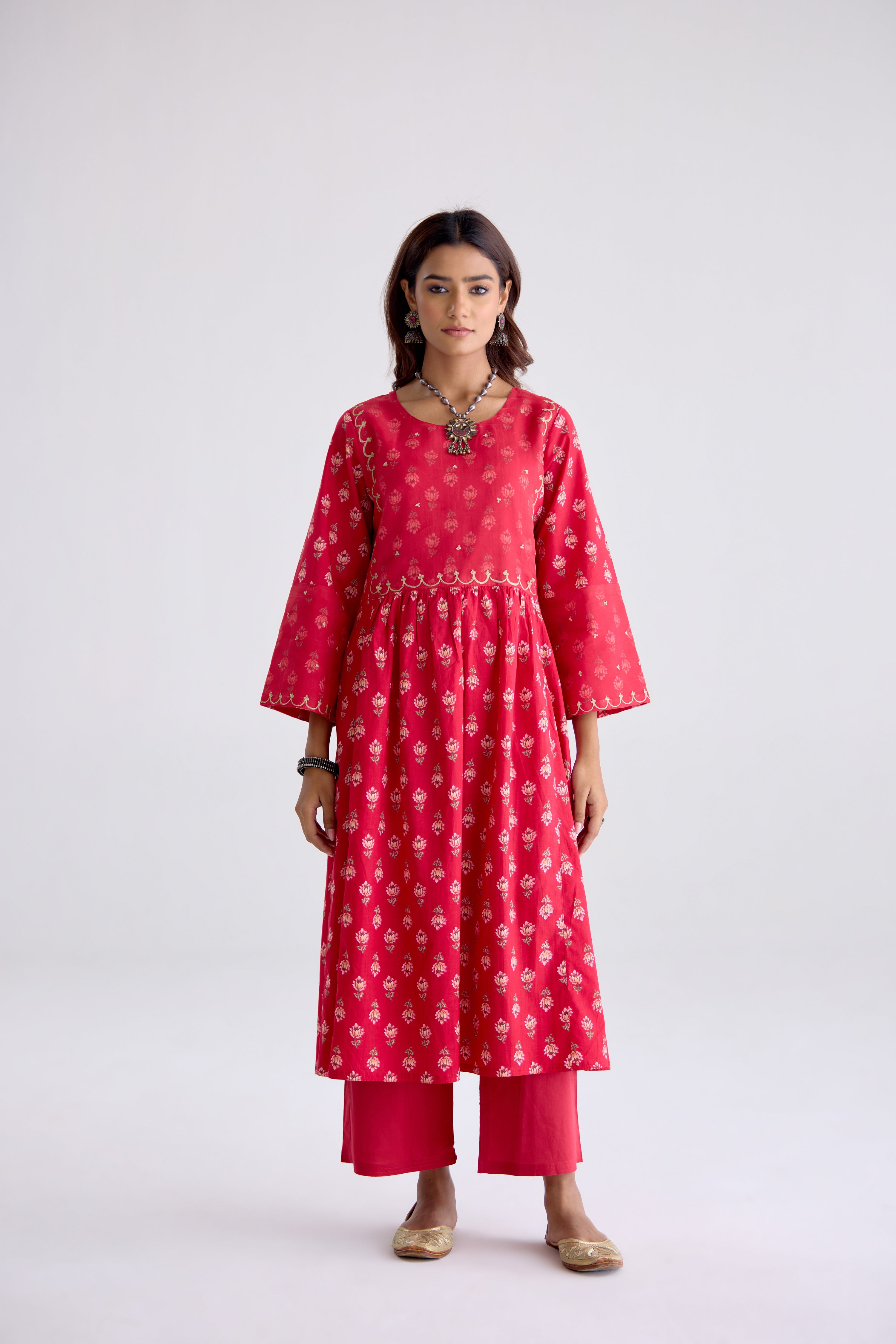 Siddhi Co-ord Set Hot Pink (10106339918123)