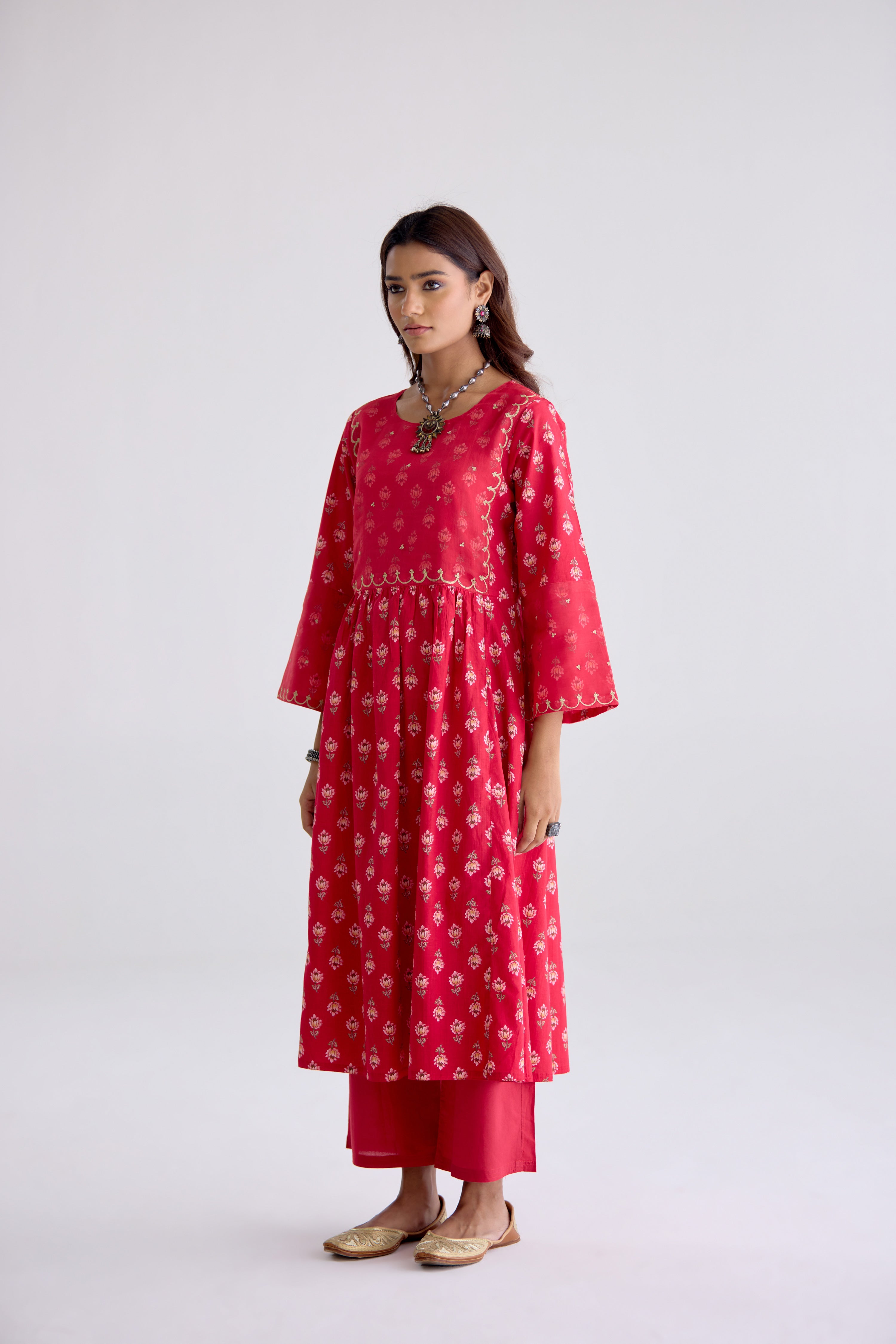 Siddhi Co-ord Set Hot Pink (10106339918123)