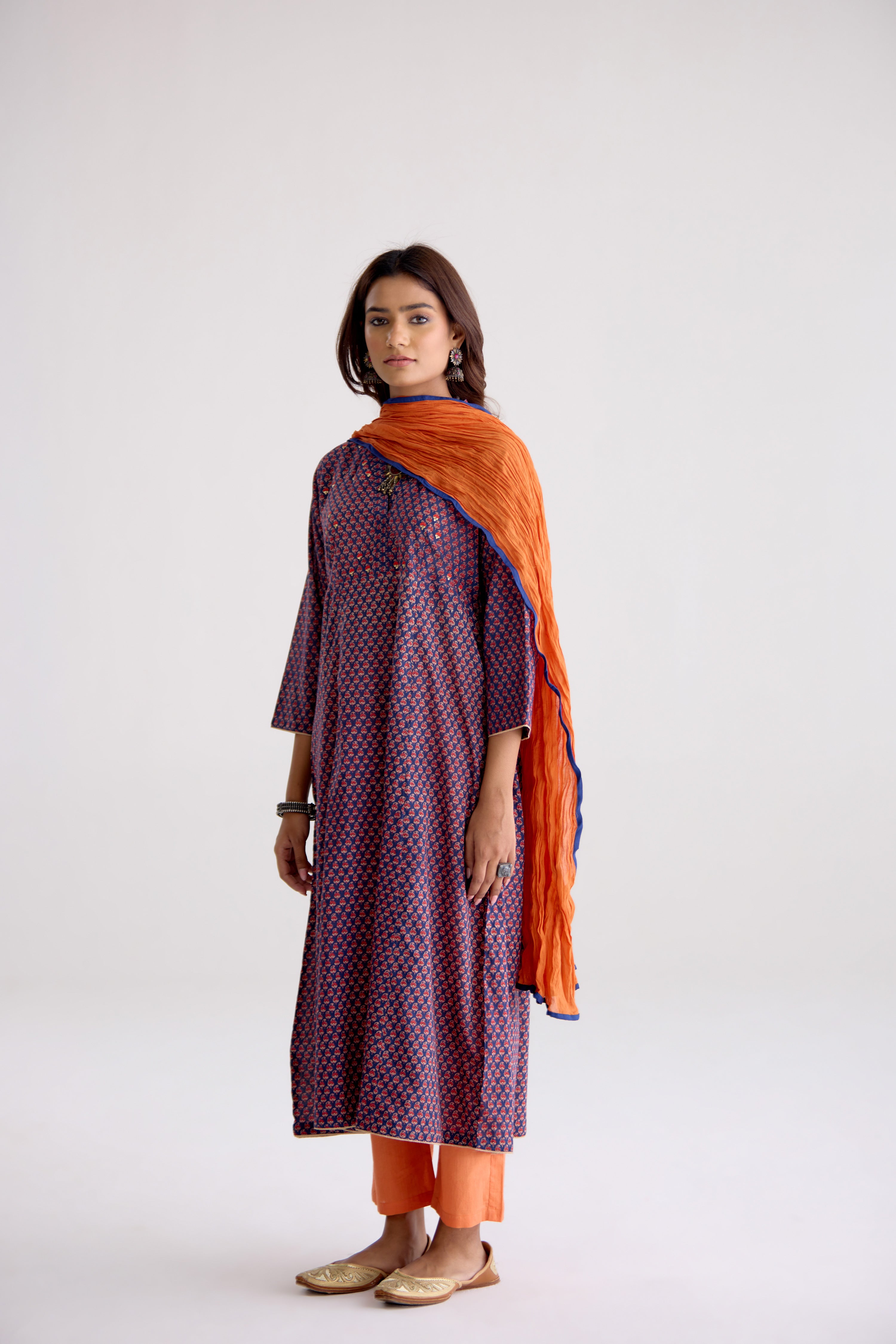 Neera Dupatta Orange (10106183450923)