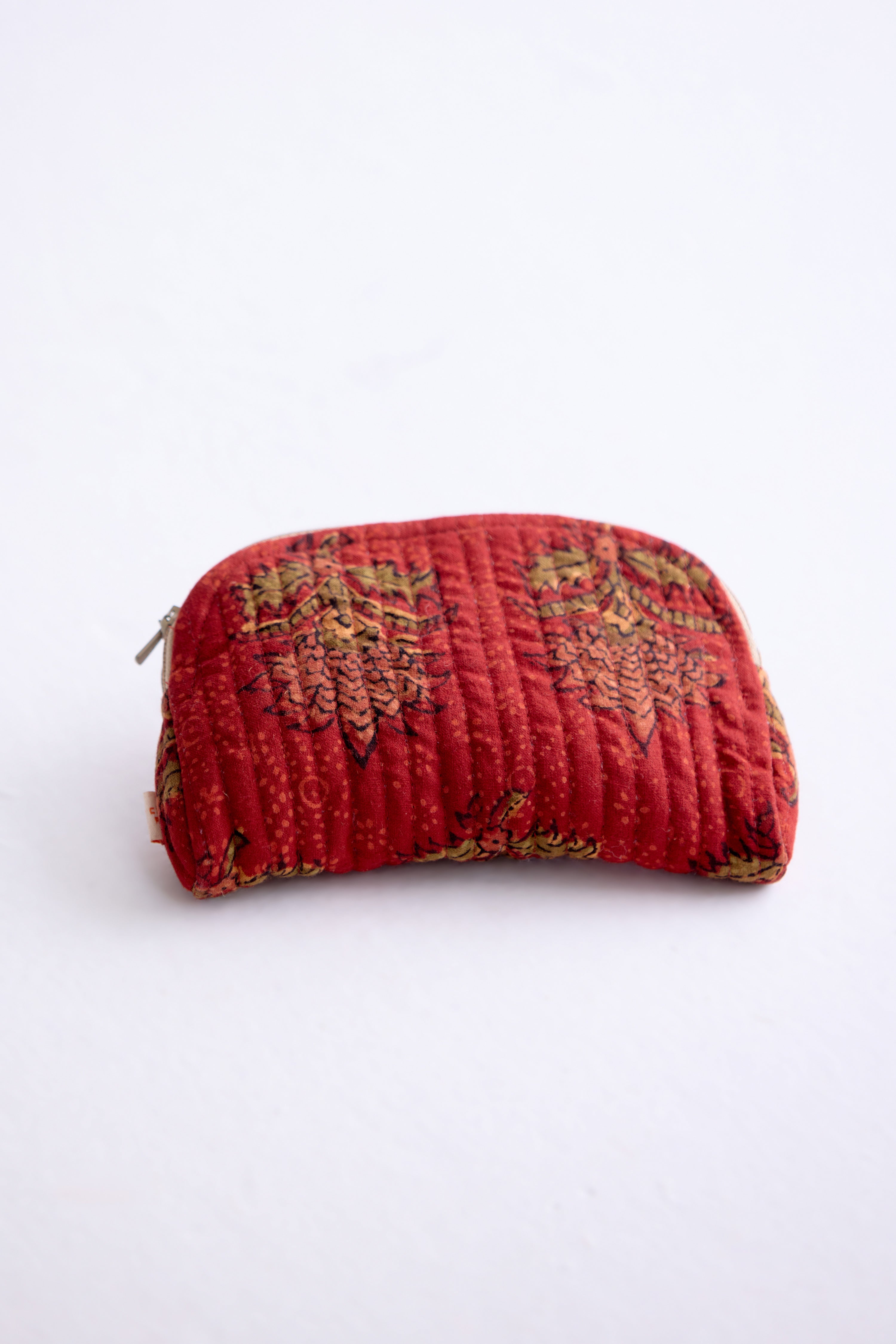Coin Pouch Printed Maroon (10107019854123)