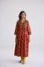 Kairi Cotton Printed Embroidered Kurta Red (10106103234859)
