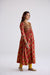 Kairi Cotton Printed Embroidered Kurta Red (10106103234859)