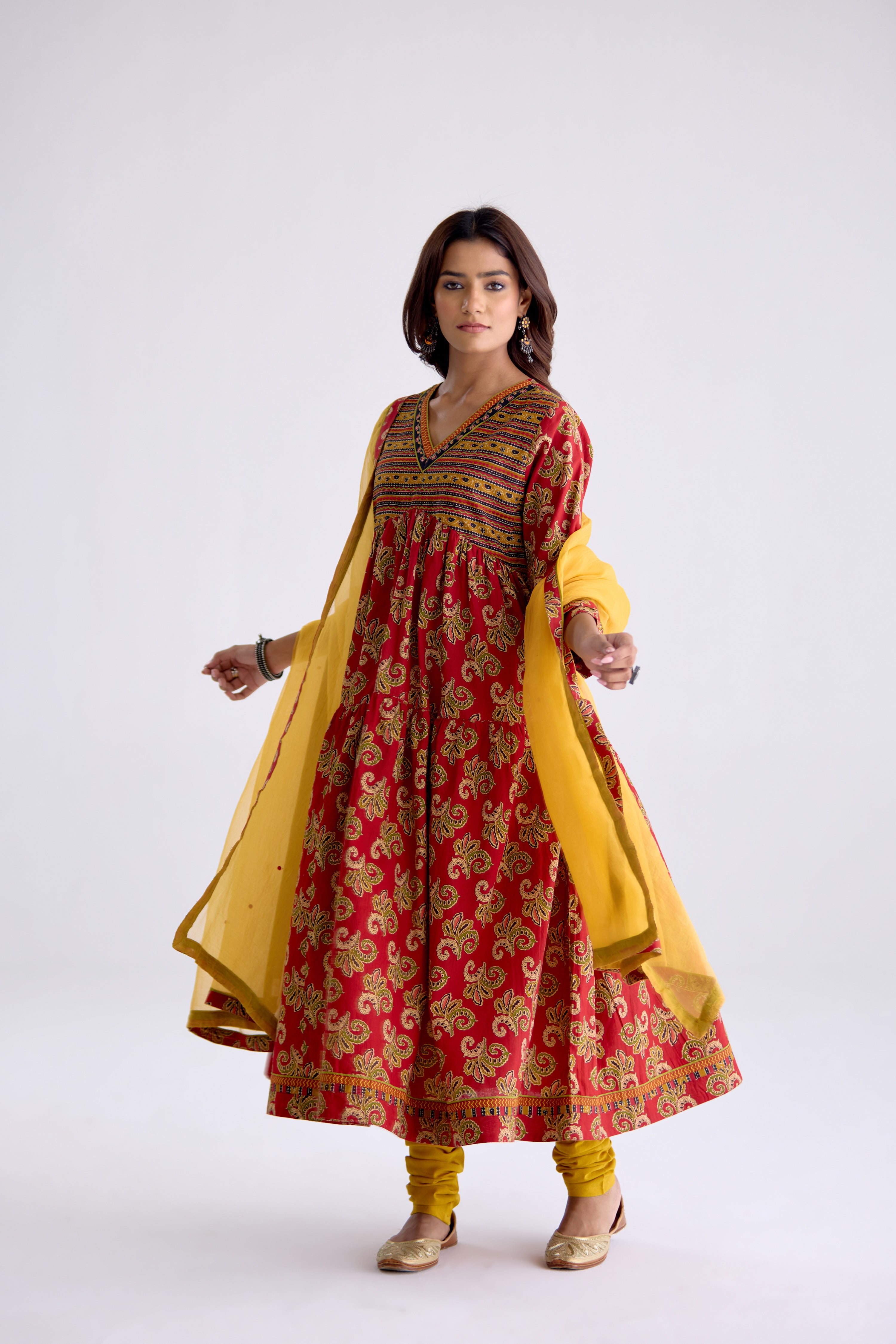 Kairi Dupatta Mustard (10106157498667)