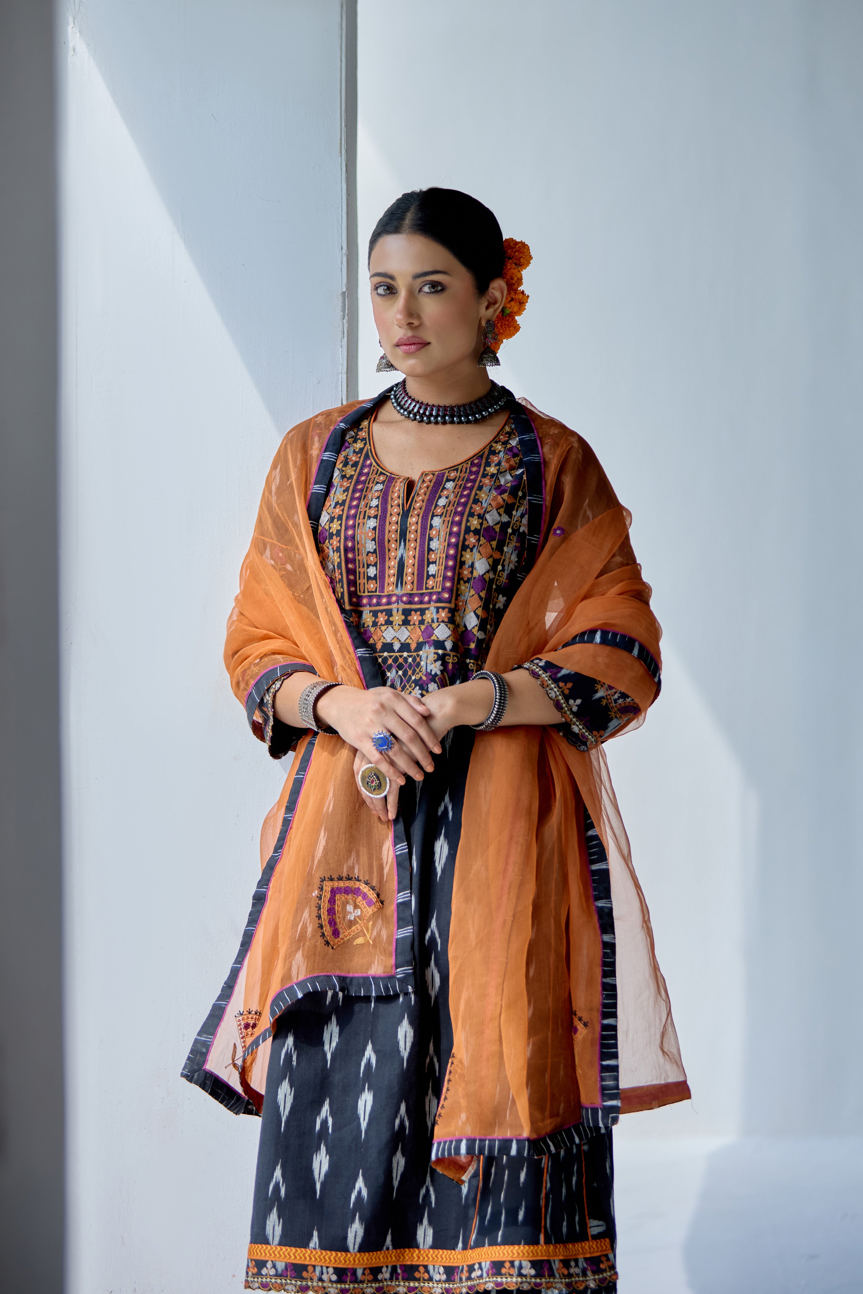 Madhu Dupatta Rust (10105667256619)