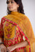 Rozana Cotton Printed Embroidered Kurta Red Mustard (10107010941227)