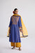 Tulsi Cotton Slub Embroidered Kurta Blue (10105515802923)