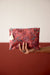 Utility Printed Pouch Peach Maroon (10083443638571)