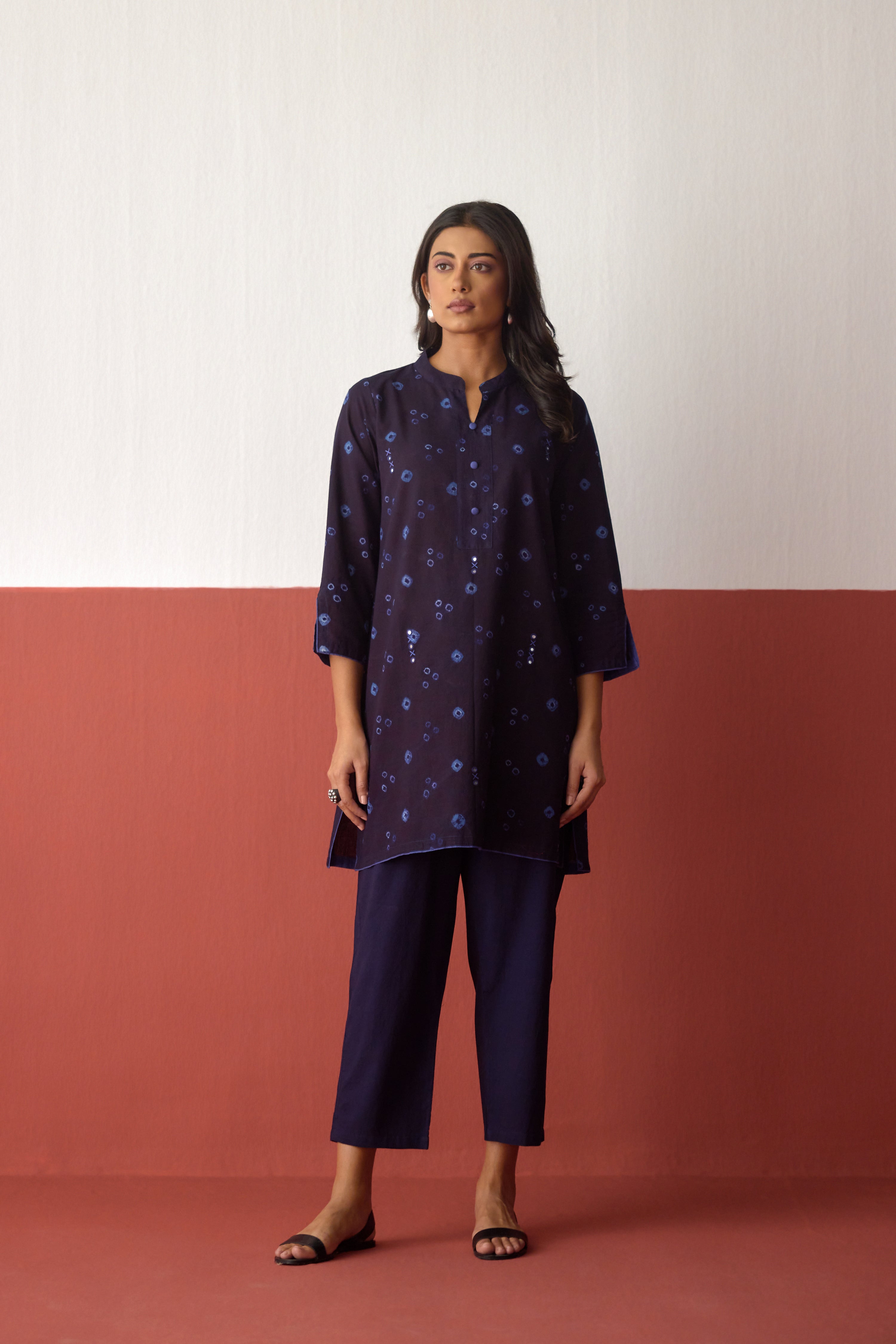 Juno Co-ord Set Dark Blue (10083744088363)