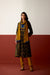 Adya Cotton Printed Kurta Black Mustard (10075322482987)