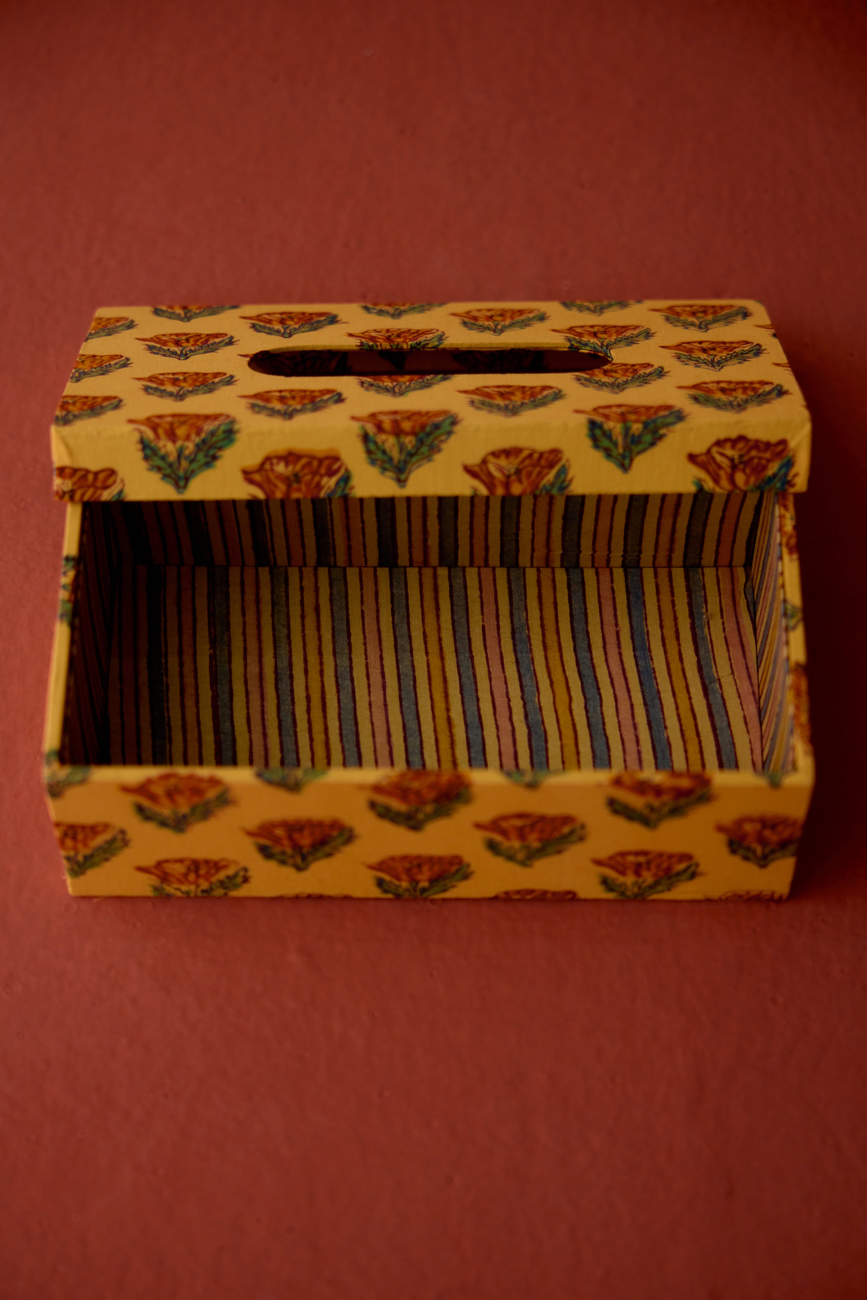 Boota Tissue Box Mustard (10083455598891)