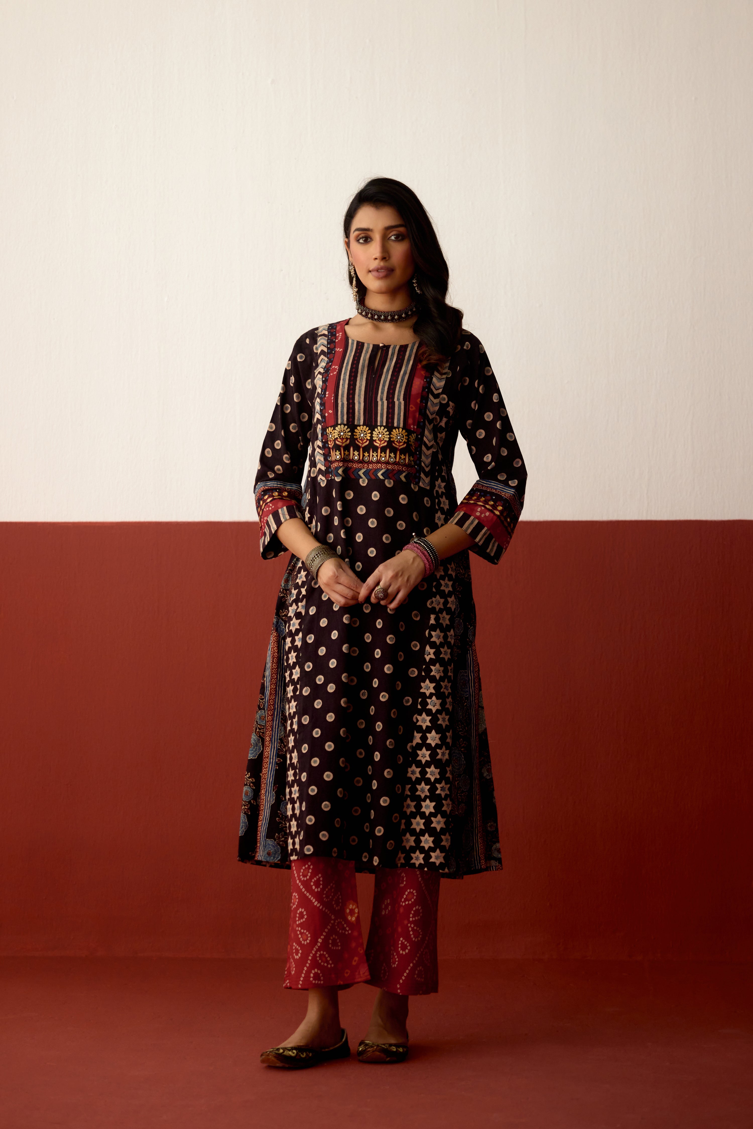 Rozana Pant Red (10081061142827)