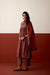 Medh Dupatta Maroon (10083216687403)