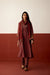 Rozana Dupatta Maroon (10083217670443)