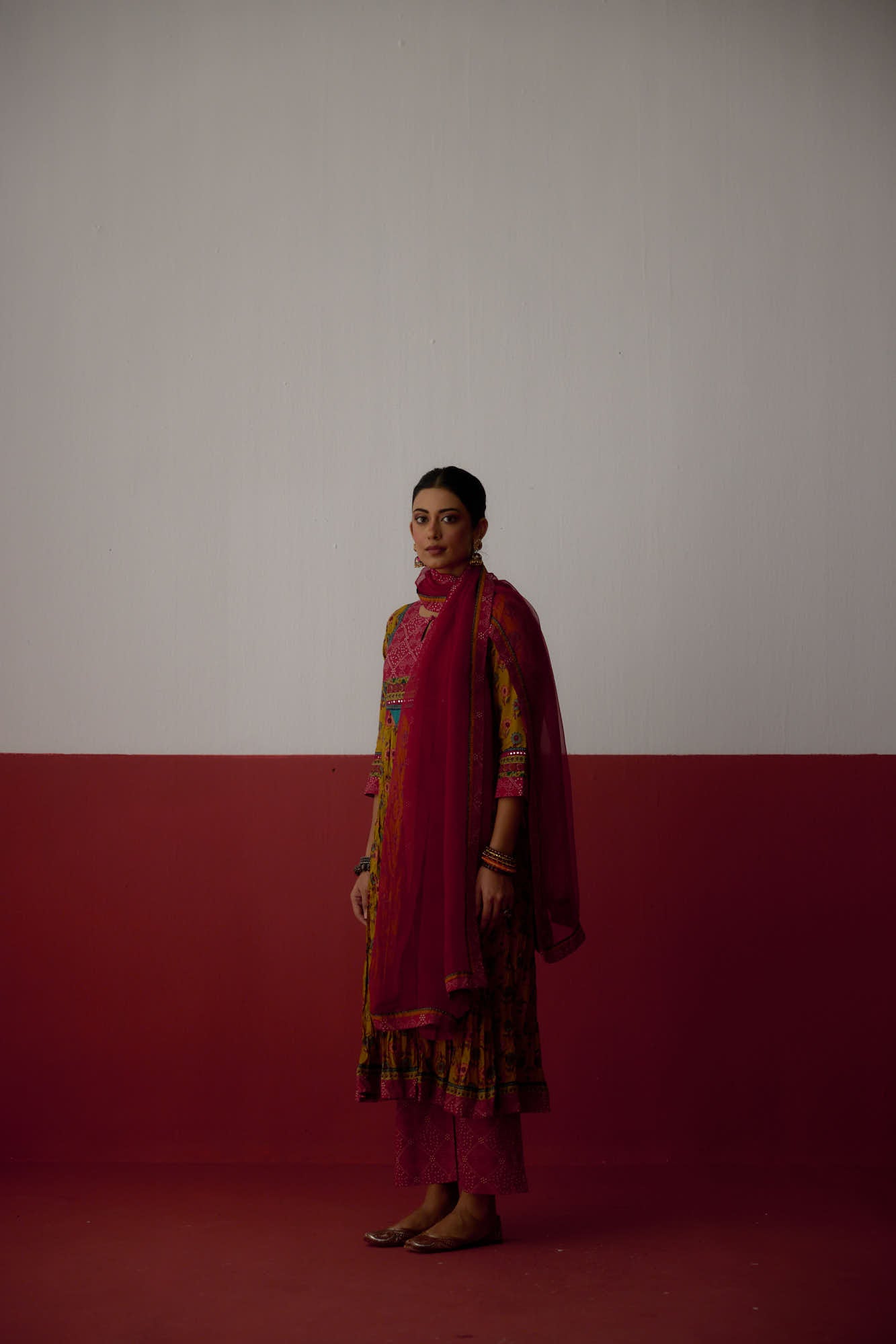 Medh Dupatta Red (10083221012779)