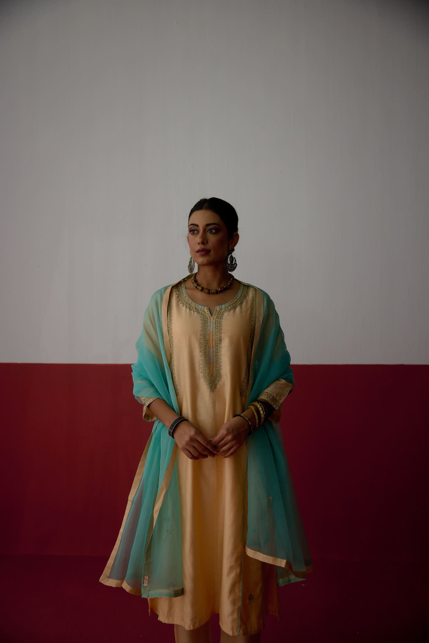 Tulsi Dupatta Turquoise Blue (10083428008235)