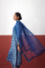 Elina Cotton Ajrakh Hand Block Printed Kurta Blue Off White (10082835759403)