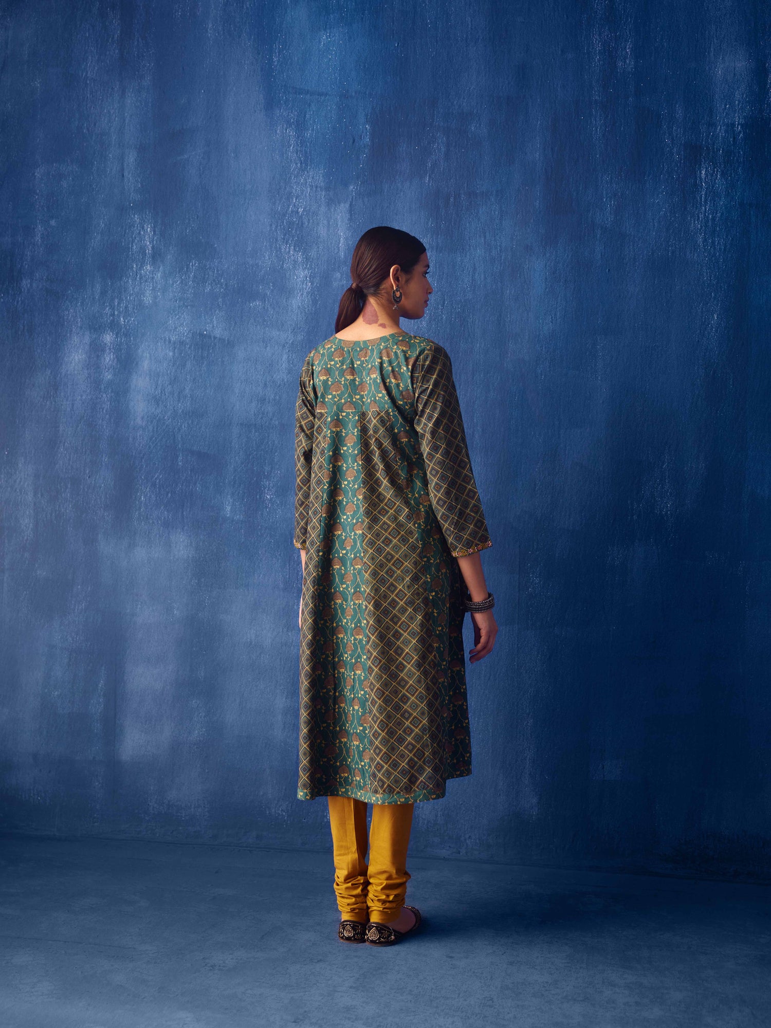 Veera Kurta Teal Green (8919024927019)