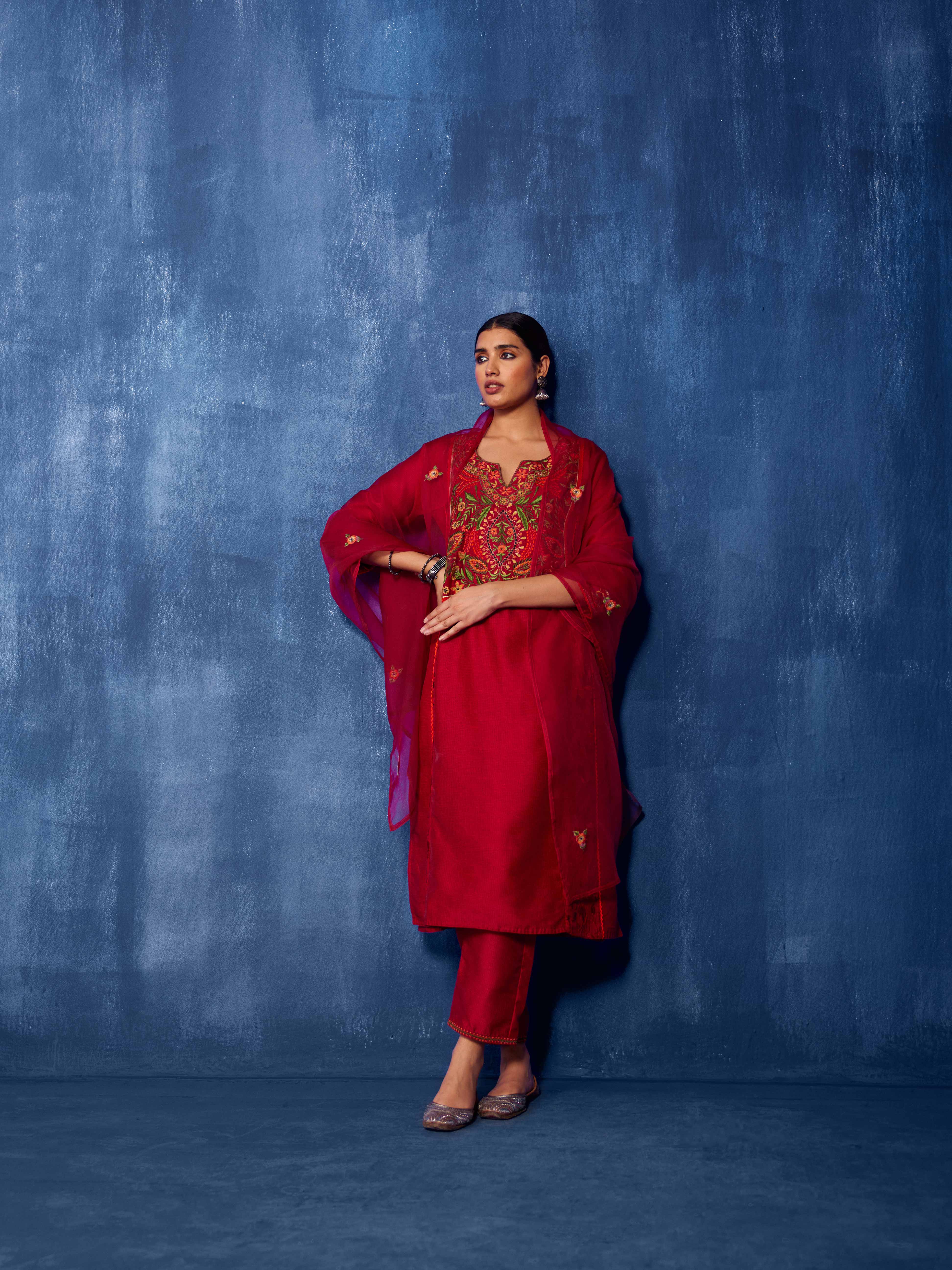 Tulsi Kurta Maroon (8912728195371)
