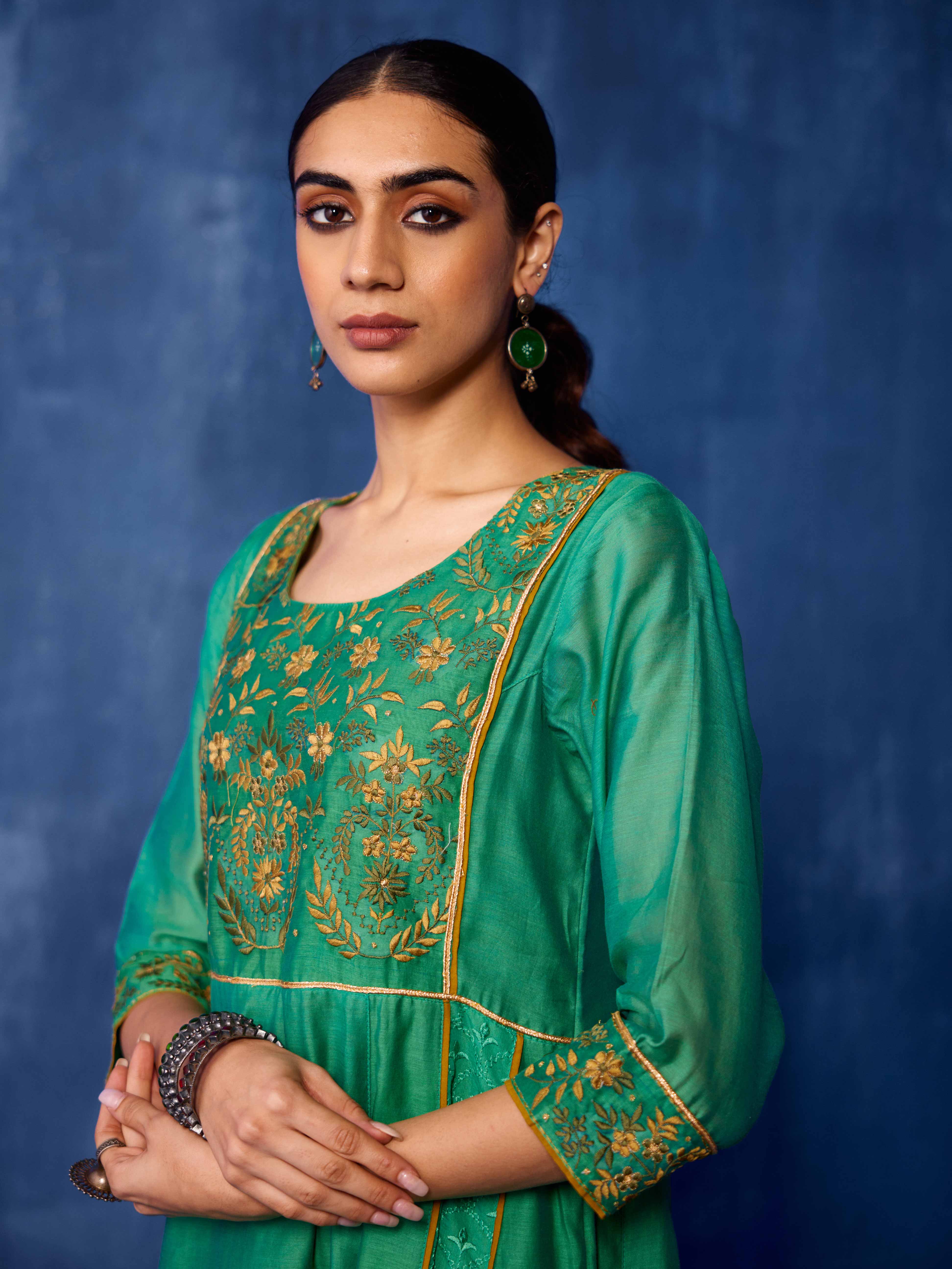 Tropical Kurta Caribbean Green (8912733602091)