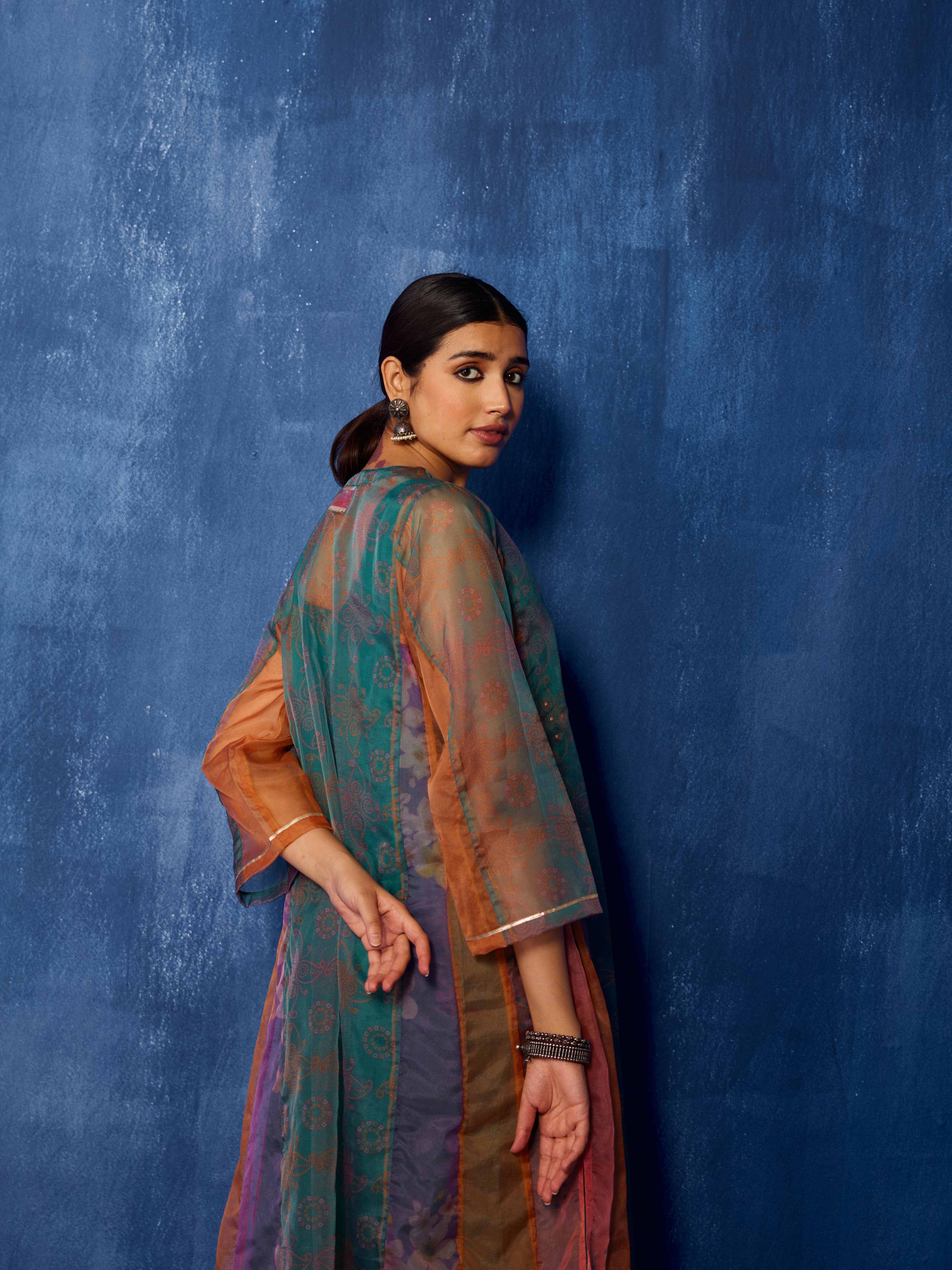 Tulsi Phiran Kurta Sea Green (Set of 2) (8919055827243)