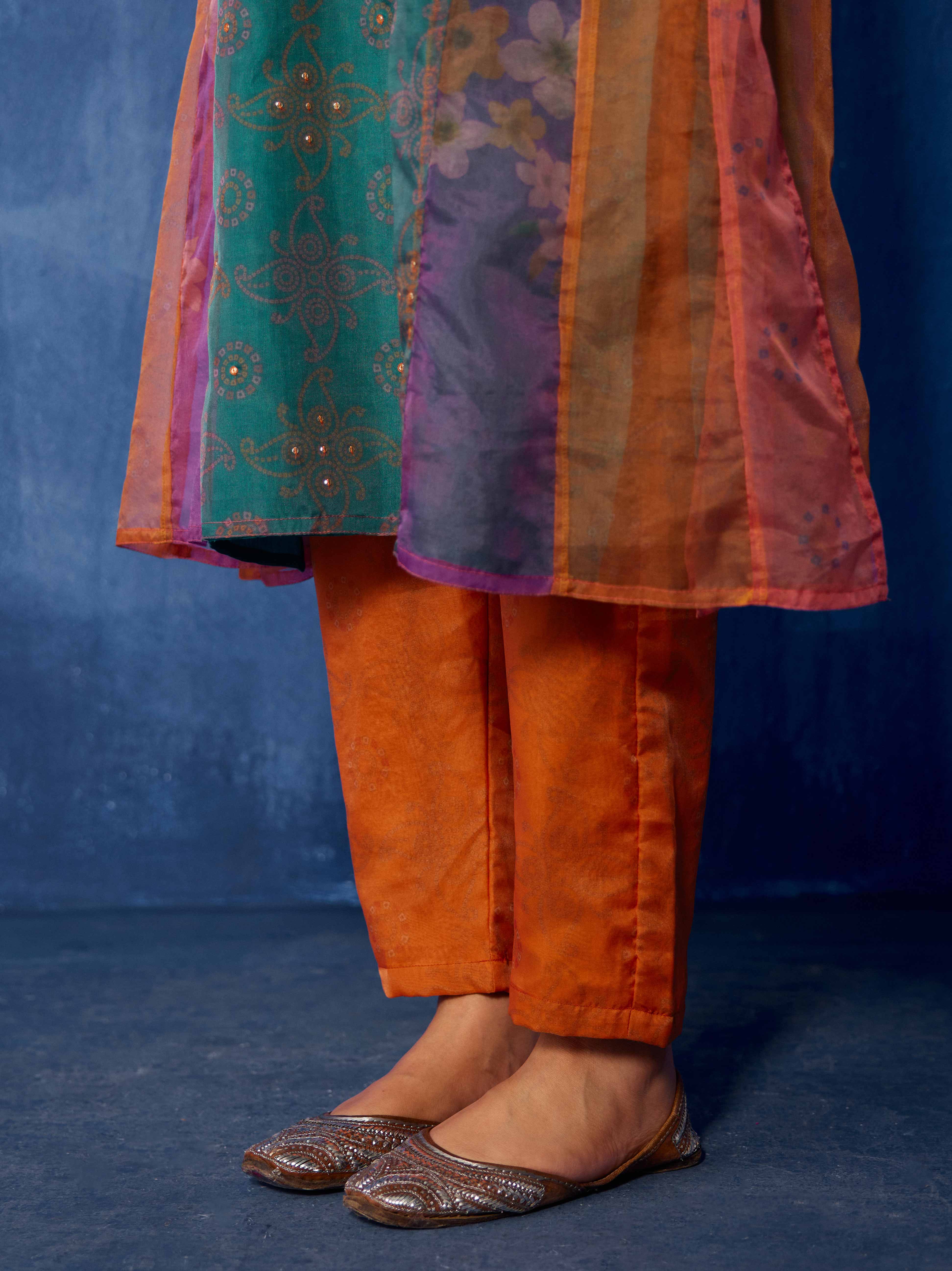 Tulsi Phiran Kurta Sea Green (Set of 2) (8919055827243)