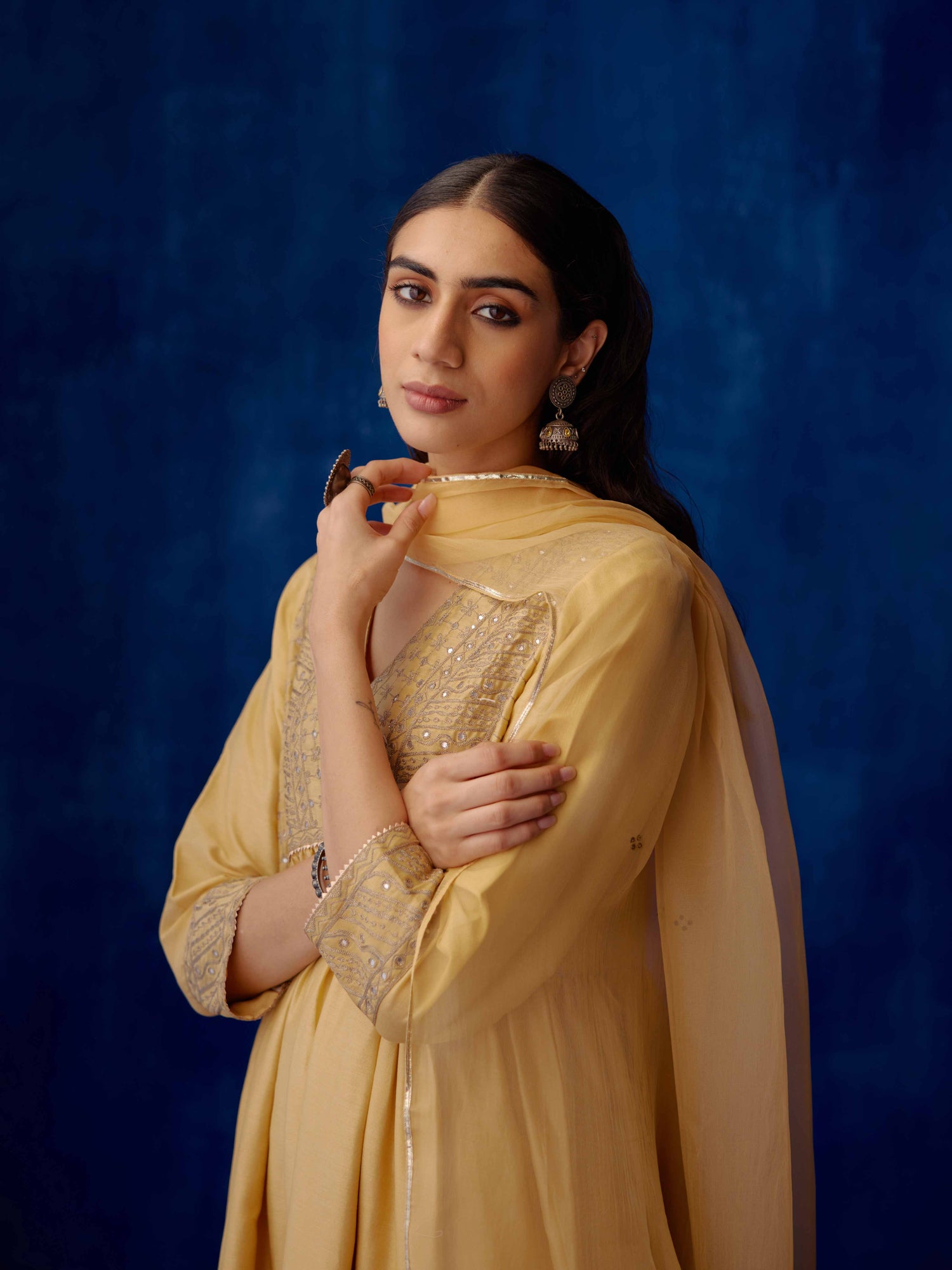 Soha Kurta Beige (8912747790635)