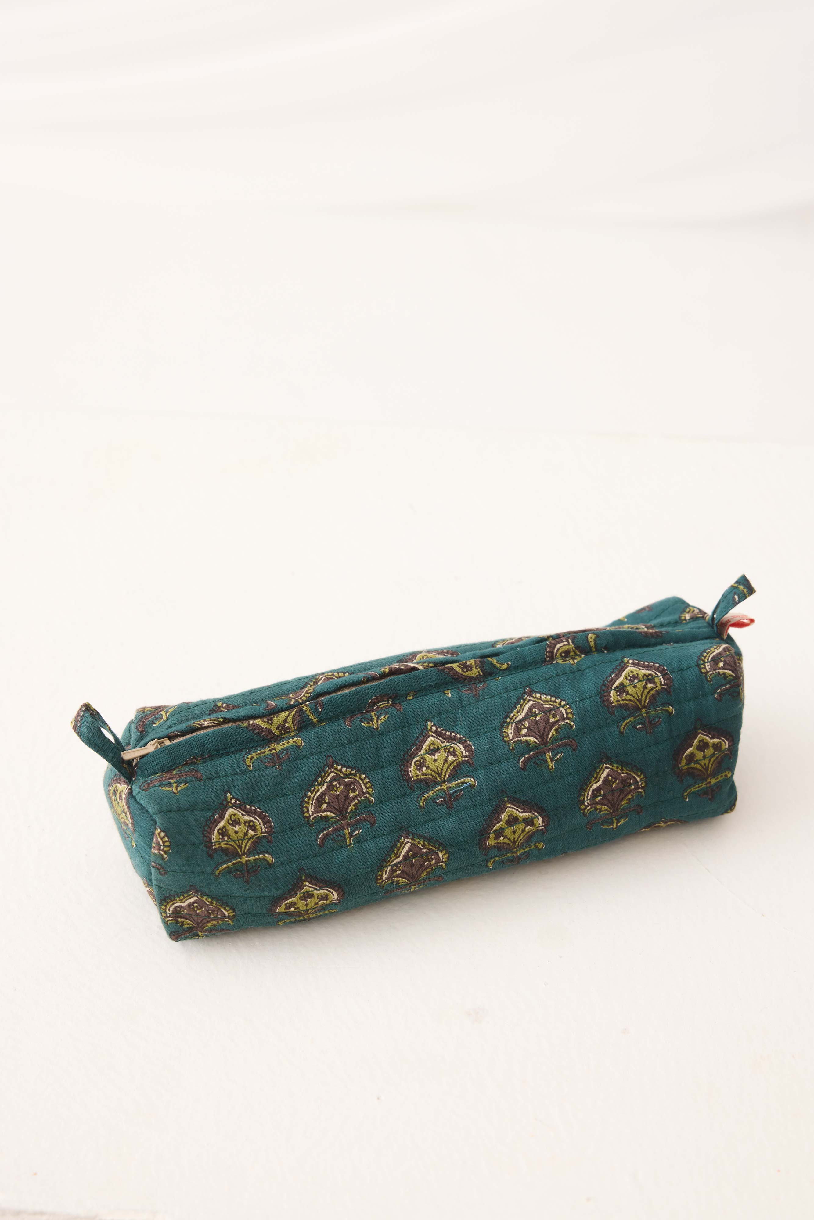 Pencil Pouch Bottle Green (9967436693803)