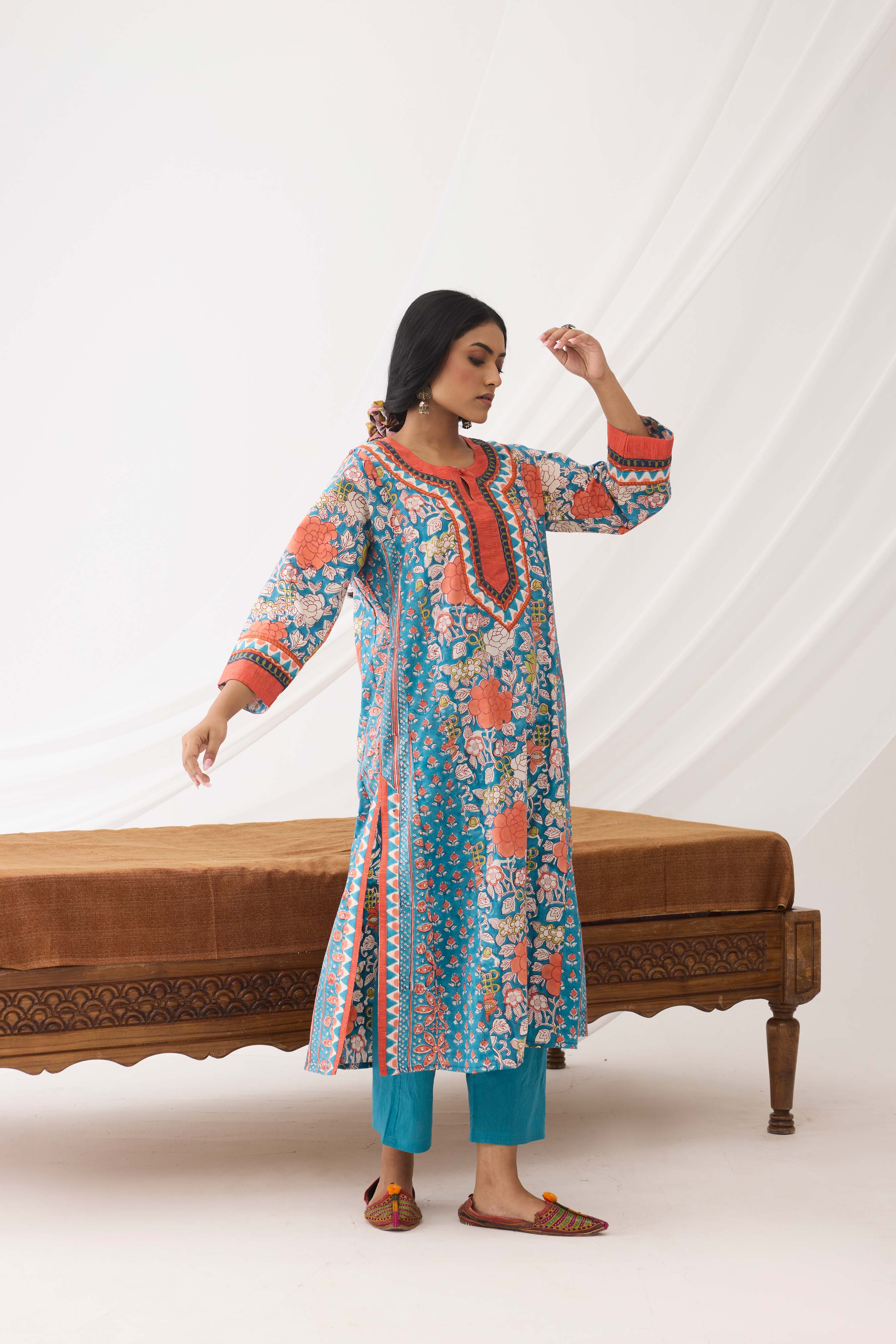 Rozana Pant Dark Skyblue (9966584037675)