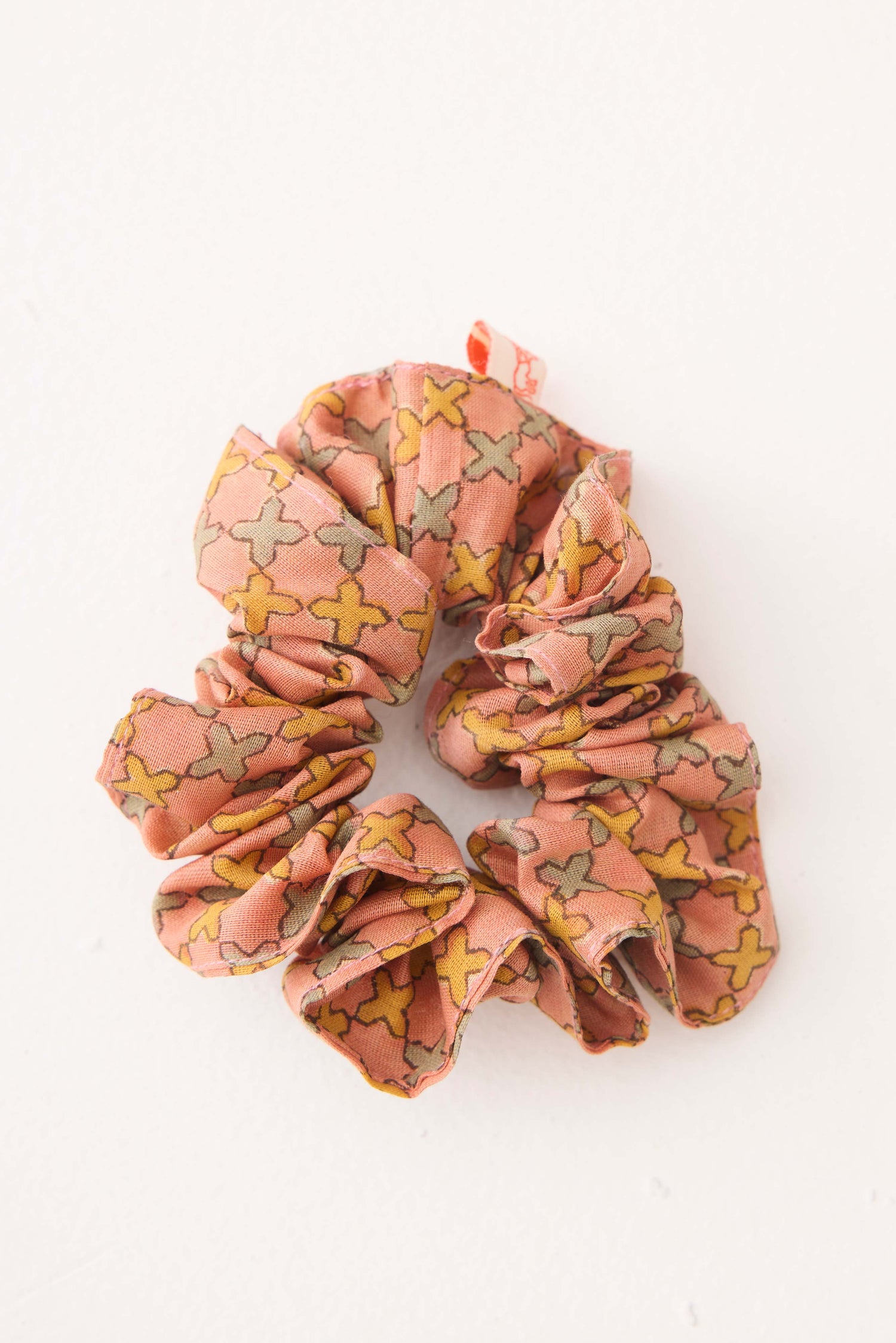 Scrunchy Printed Orange (9967439446315)