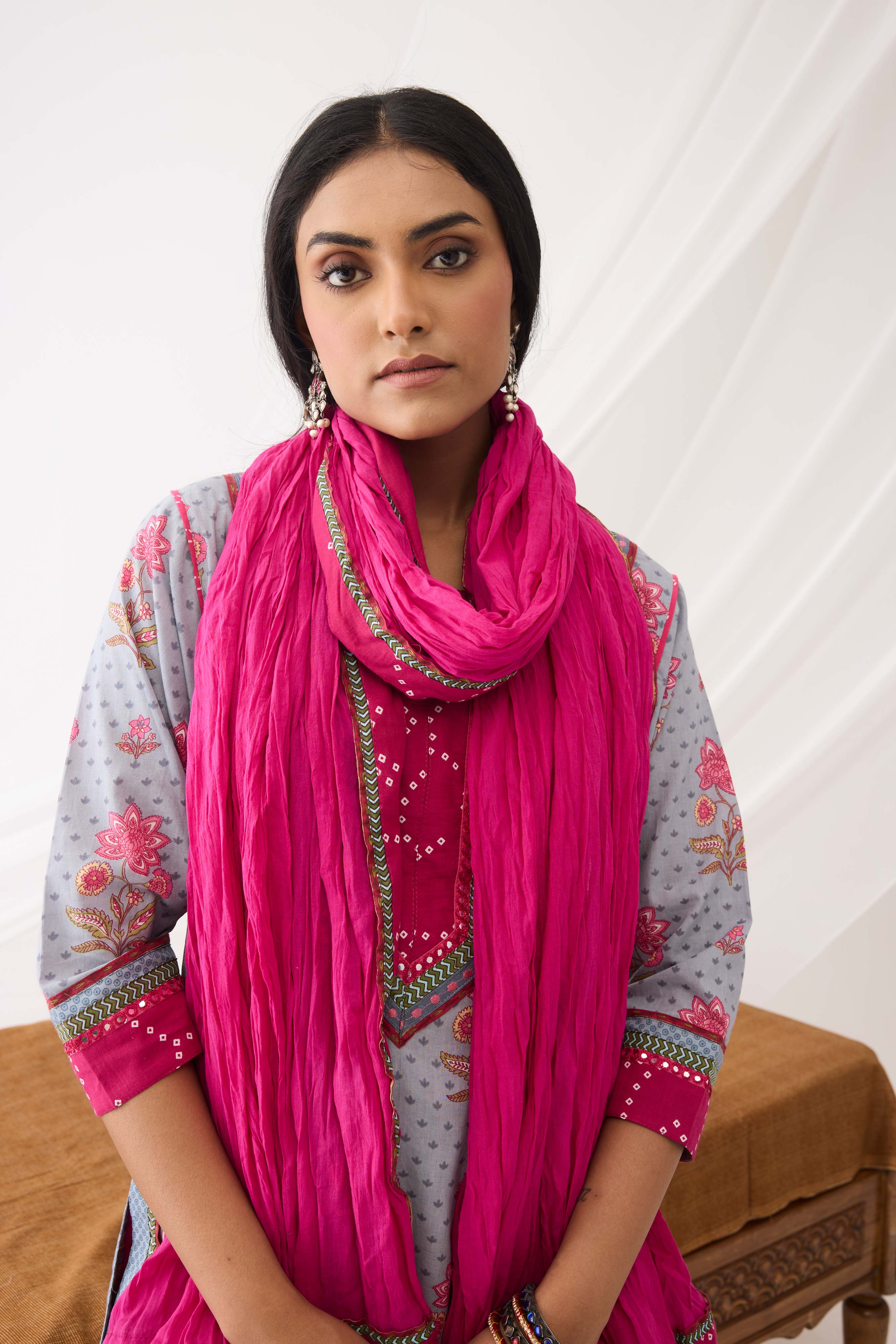 Rozana Dupatta Light Pink (9964393136427)