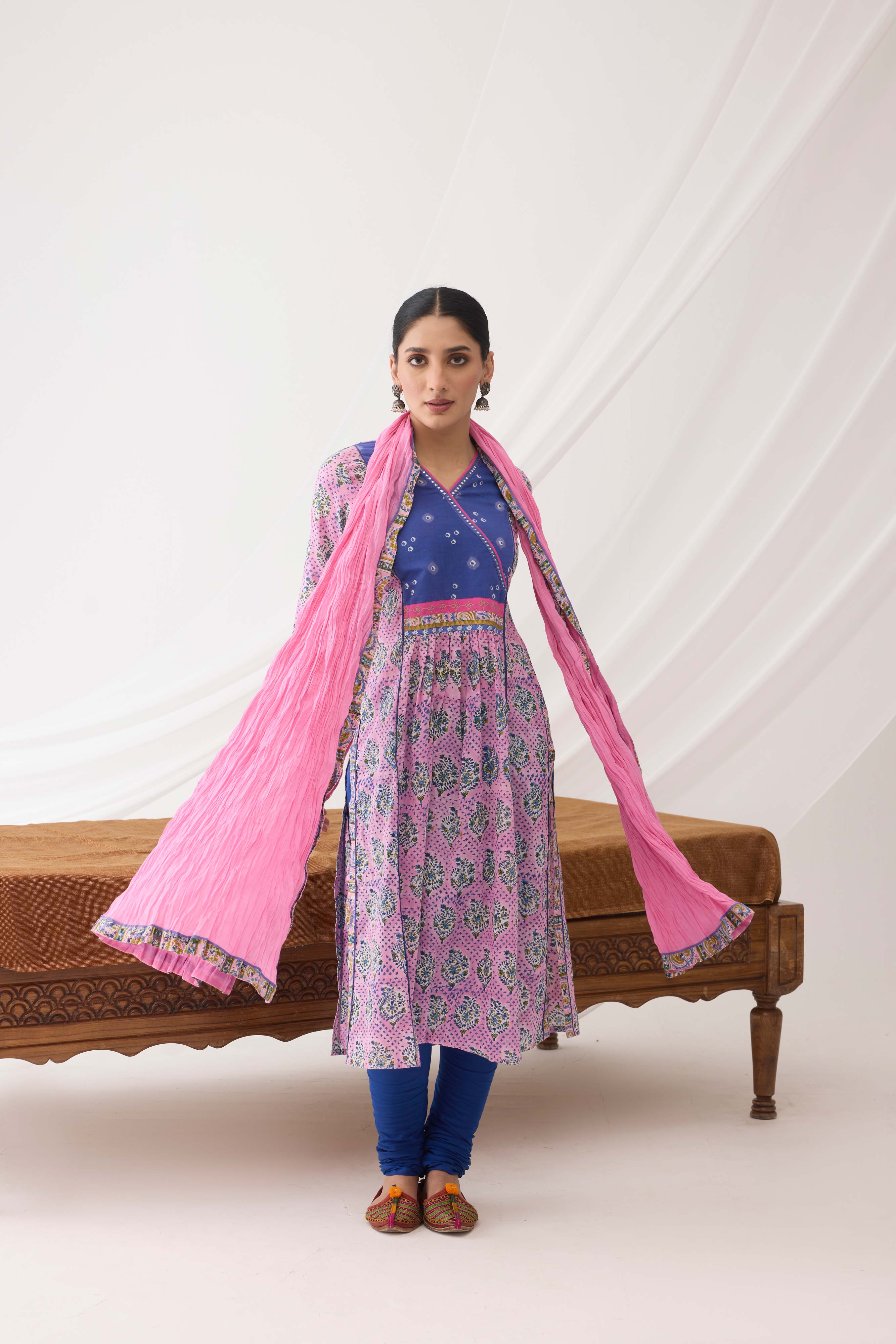 Rozana Dupatta Light Pink (9965309591851)