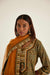 Rozana Chiffon Dupatta Ochre Yellow (8569626853675)