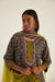Rozana Kurta Blue Maroon (8569358156075)