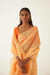 Leheriya Saree Light Dark Orange (8571314897195)