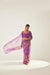 Floral Saree Purple (8571318010155)