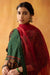 Choga Kurta Bottle Green Maroon (8828213133611)