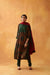 Choga Kurta Bottle Green Maroon (8828213133611)