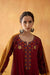 Bagh Kurta Maroon (8828318810411)