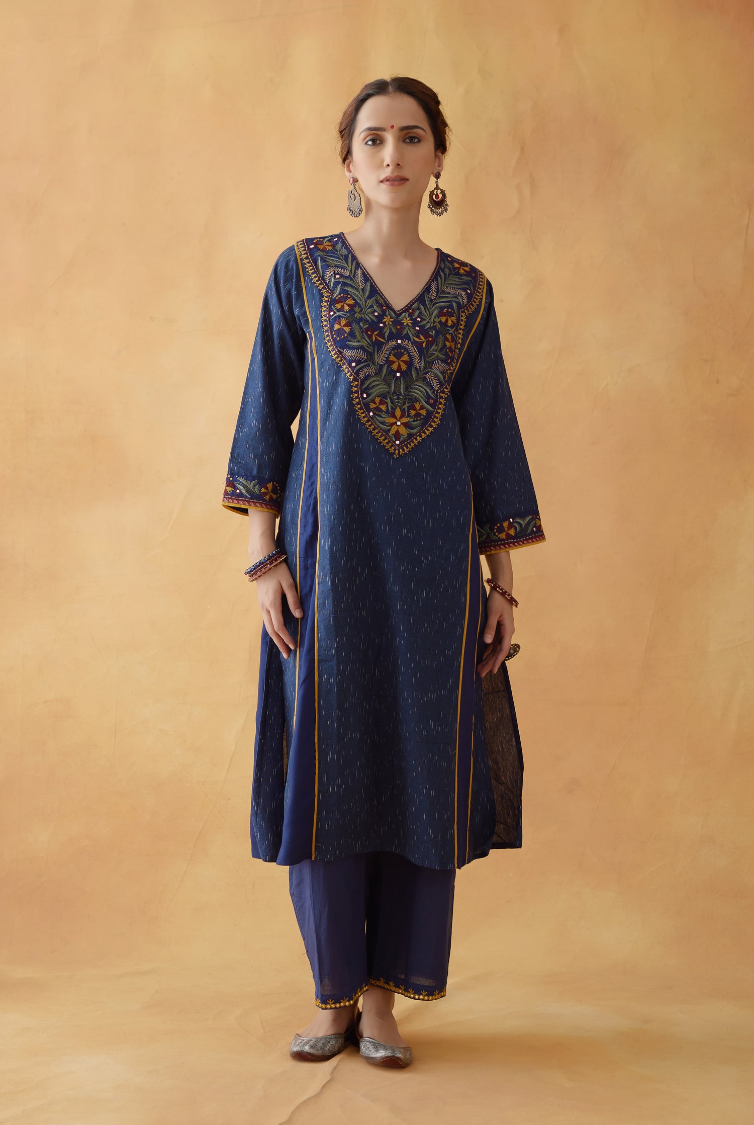 Tulsi Kurta Indigo (8811387814187)