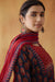 Rozana Cotton Crinkled Dupatta Maroon (8811461148971)