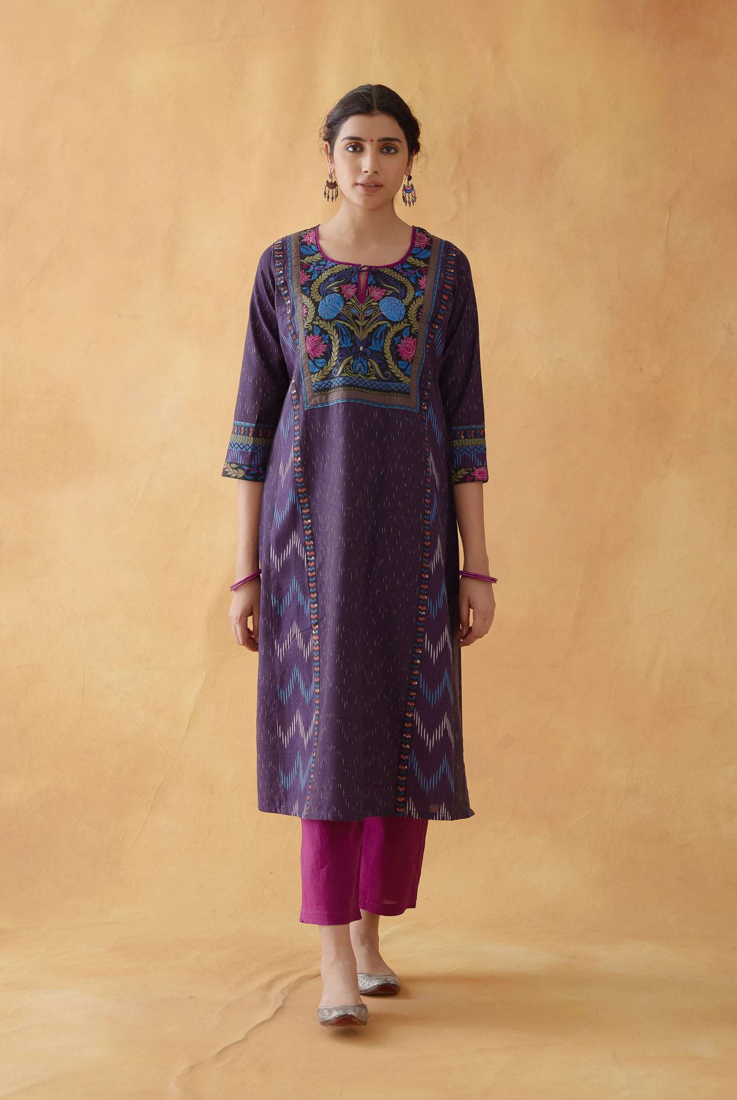 Choga Kurta Purple (8810243064107)