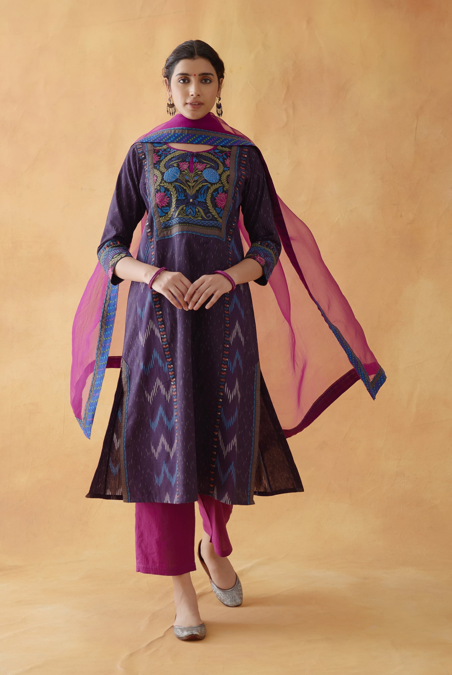 Choga Kurta Purple (8810243064107)