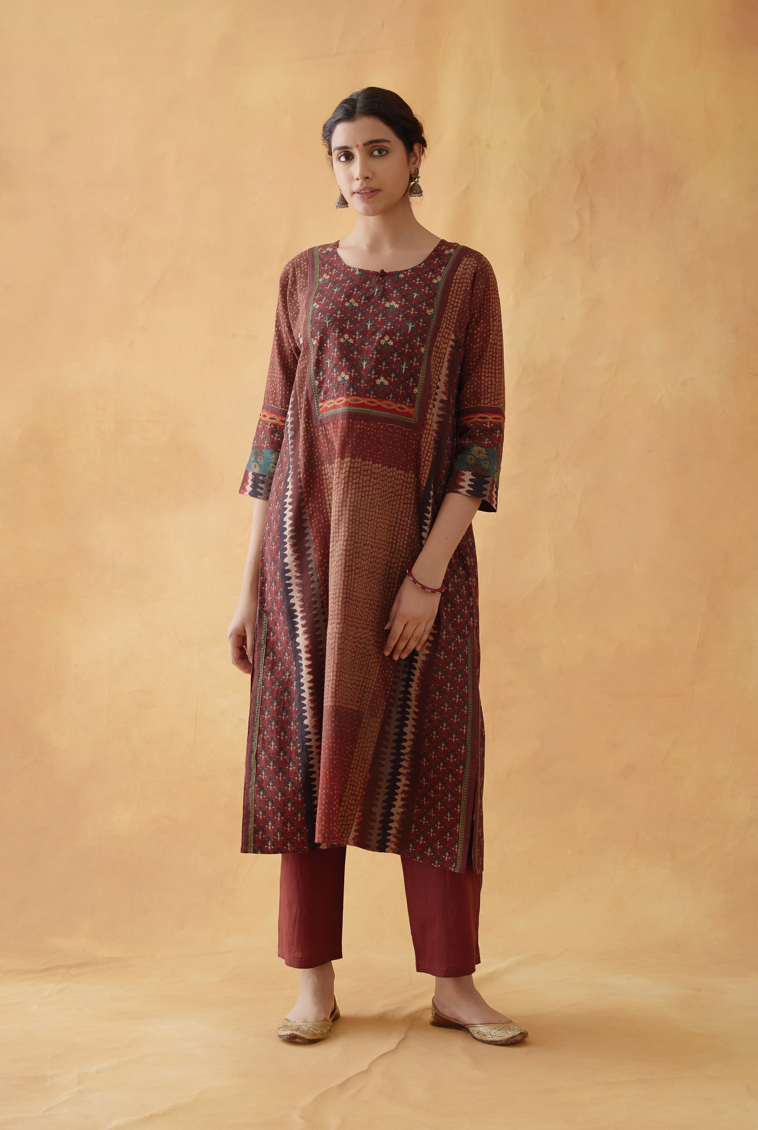 Rozana Pant Maroon (8811416781099)