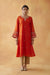 Leela Kurta Orange ( Set of 2 ) (8811879858475)