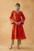 Leela Kurta Orange ( Set of 2 ) (8811879858475)