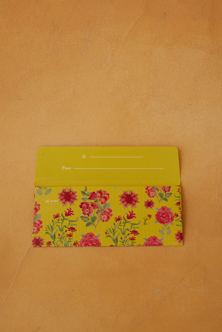 Gulab Envelope Yellow (Set of 5) (8811788140843)